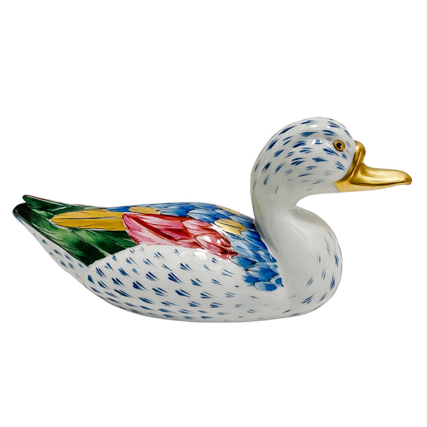 Portuguese Vista Alegre Porcelain Duck