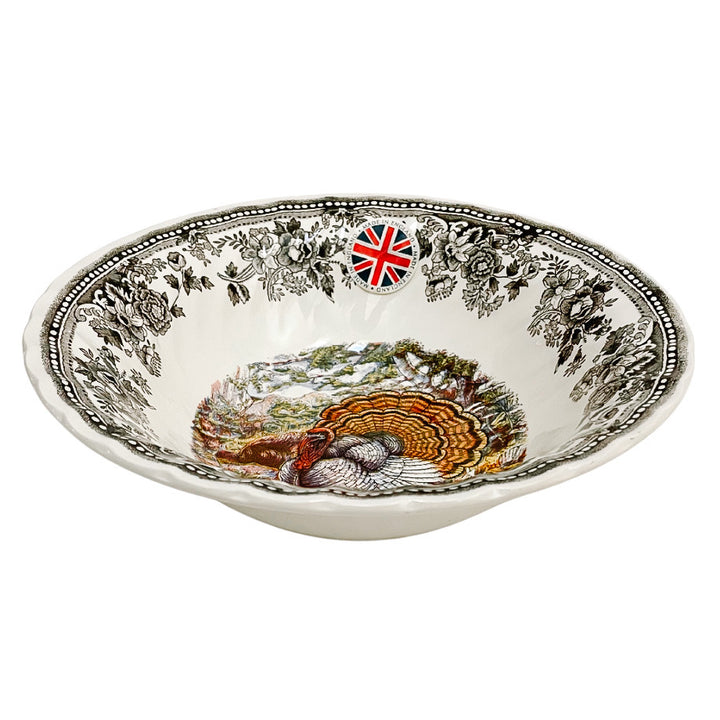 Queen's Majestic Beauty Turkey Serving Bowl