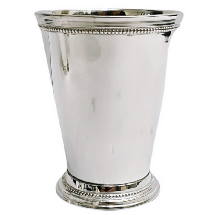 Silver-Plated Brass Mint Julep Cups Set Of 4