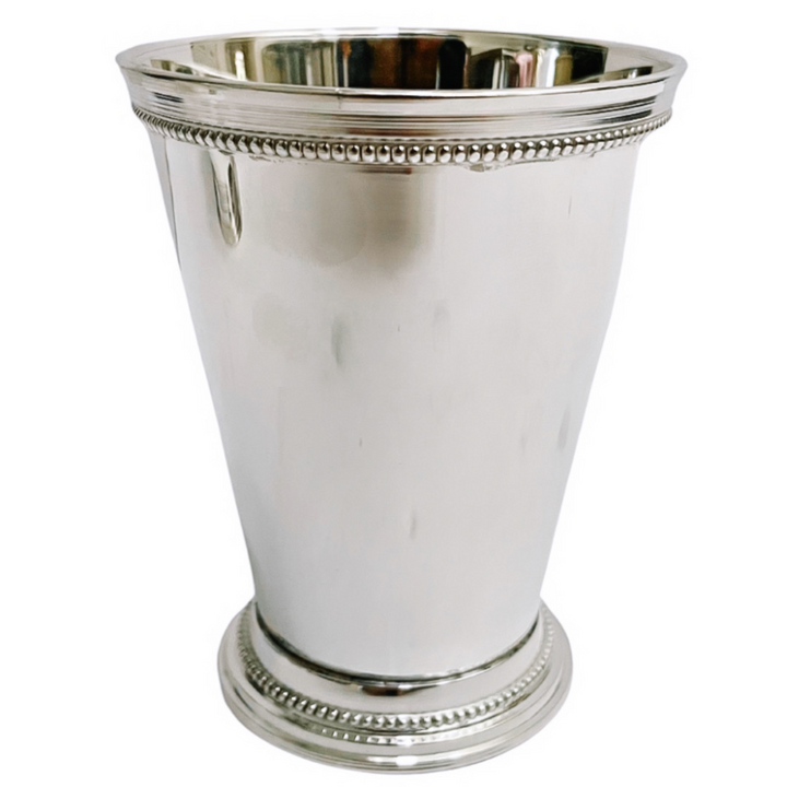 Silver-Plated Brass Mint Julep Cups Set Of 4