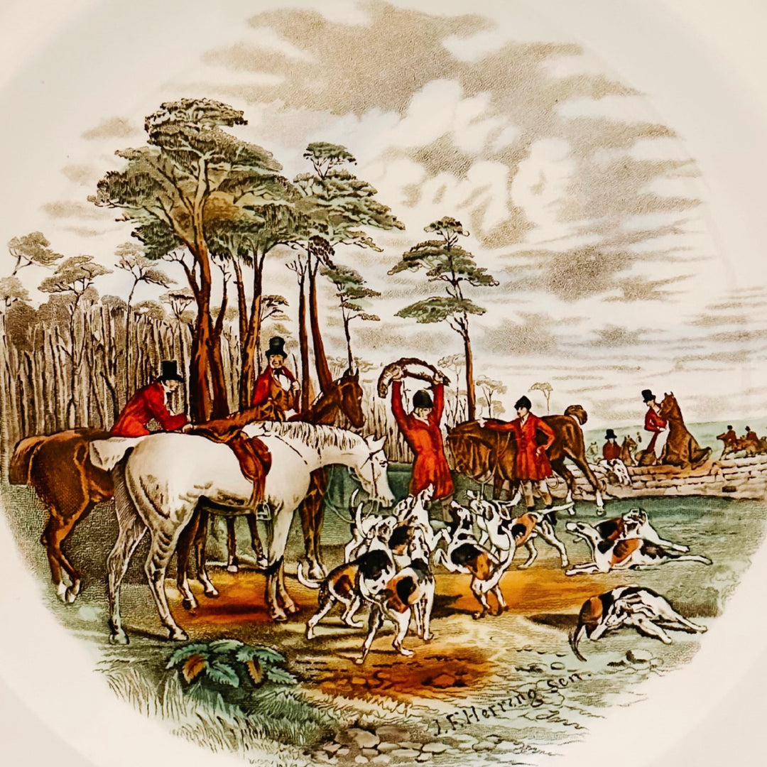 Spode's Herring Hunt - The Death Dinner Plate