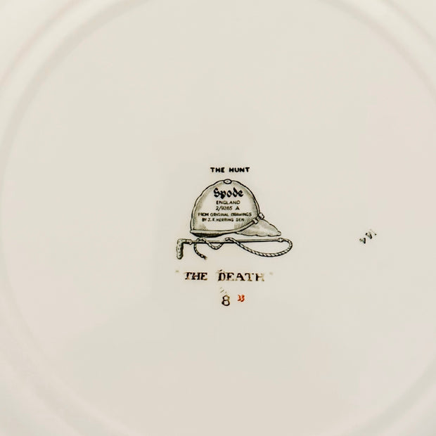 Spode's Herring Hunt - The Death Dinner Plate