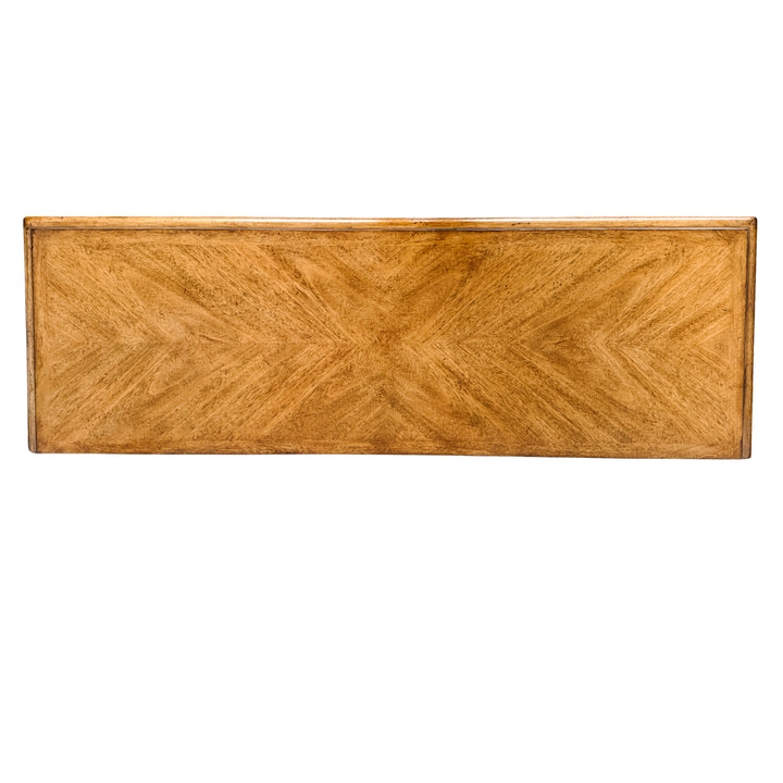 Tommy Bahama Home Tropical British Colonial Style Carved Console Table