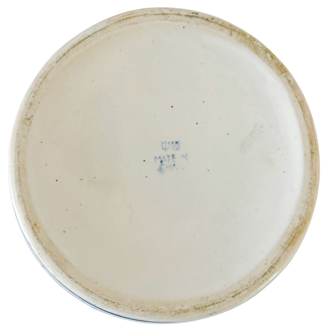 Vintage Blue & White Double Happiness Ginger Jar
