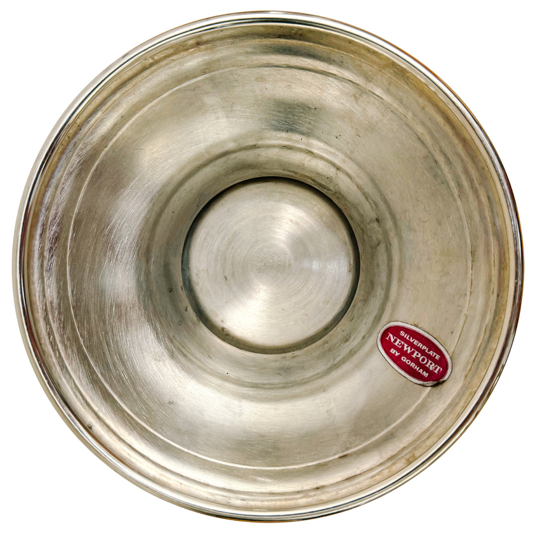 Vintage Champagne Bucket Newport by Gorham Silverplate With Removable Liner