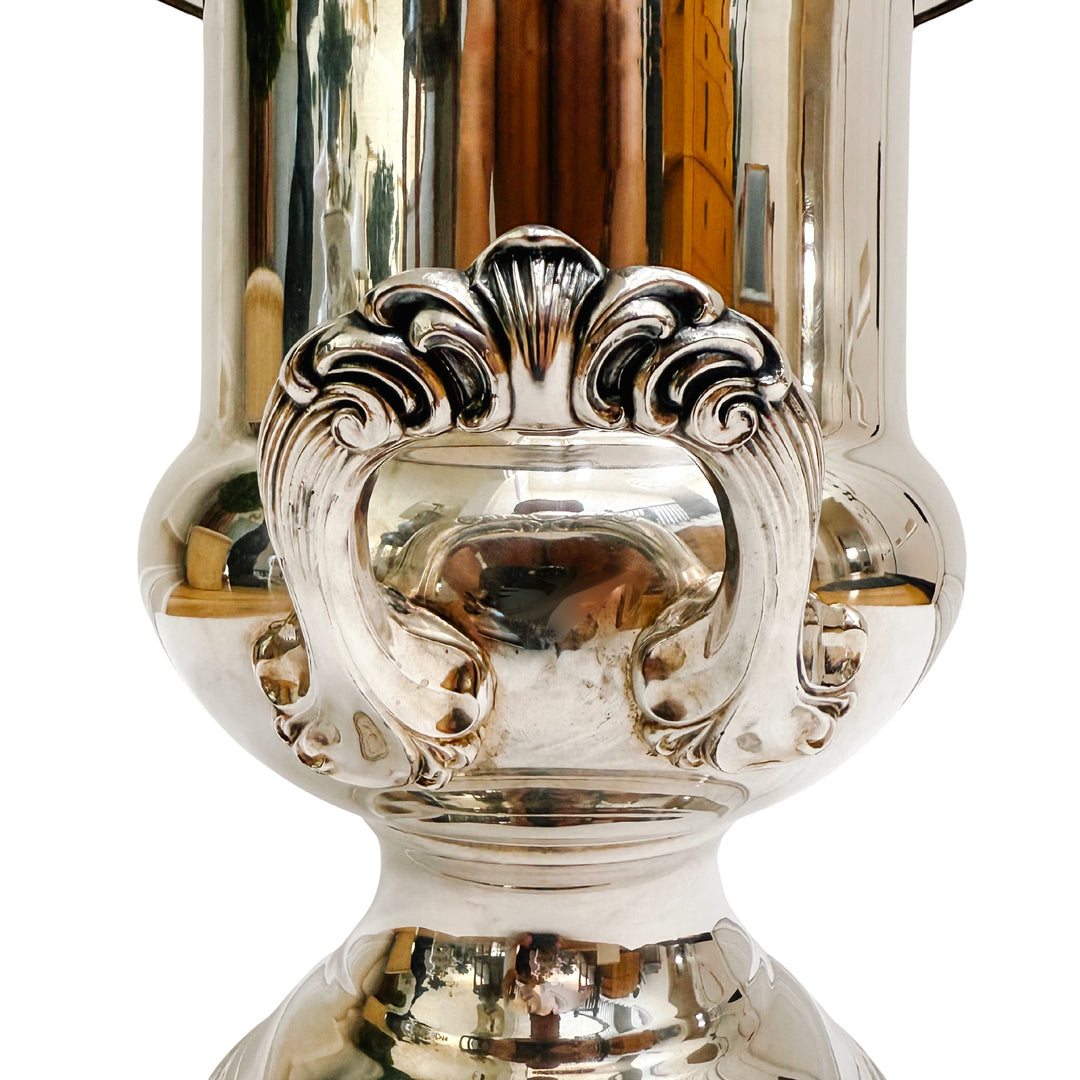 Vintage Champagne Bucket Newport by Gorham Silverplate With Removable Liner
