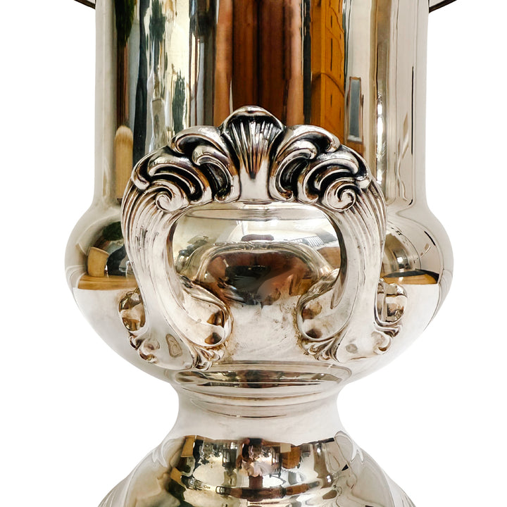 Vintage Champagne Bucket Newport by Gorham Silverplate With Removable Liner