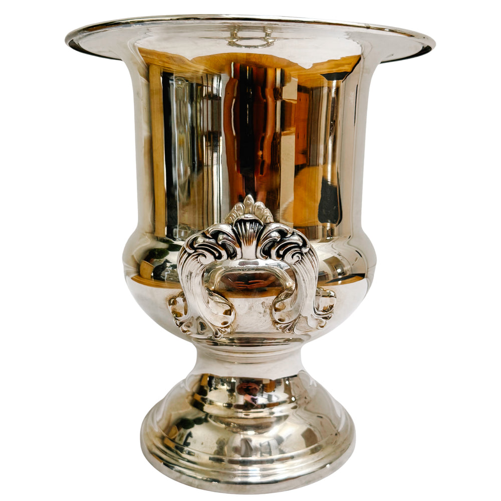 Vintage Champagne Bucket Newport by Gorham Silverplate With Removable Liner