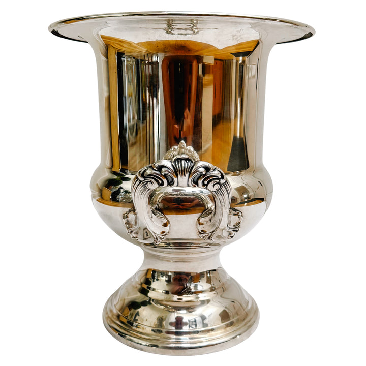 Vintage Champagne Bucket Newport by Gorham Silverplate With Removable Liner