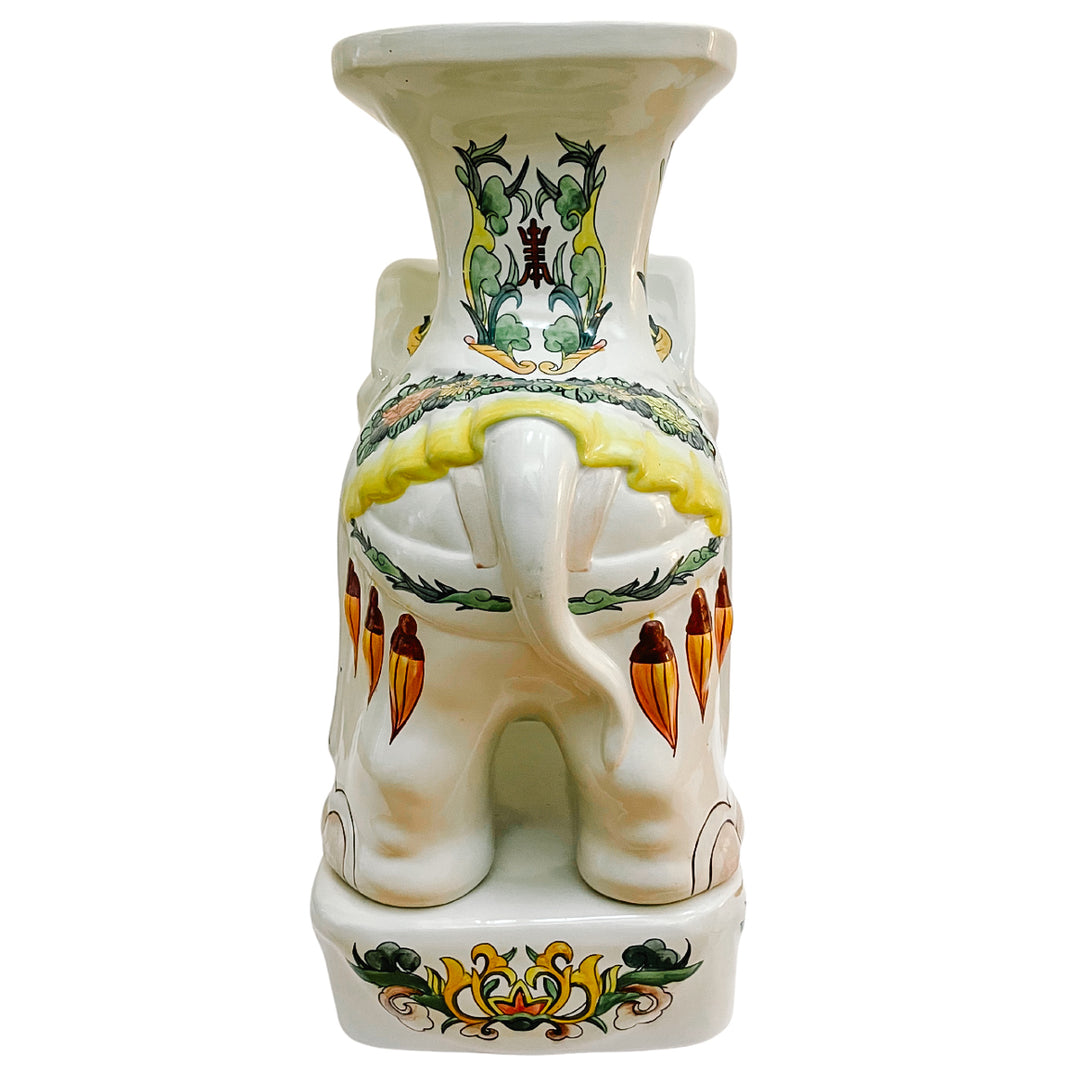 elephant plant stand indoor Pair of Mid-Century Chinoiserie Elephant Plant Stands – House of Andaloo