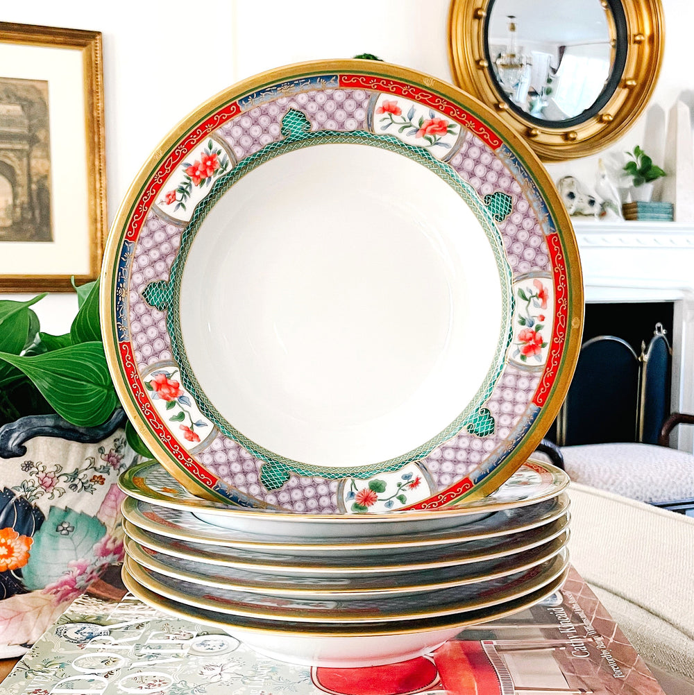 Vintage Christian Dior Byzantium Rim Soup Bowls