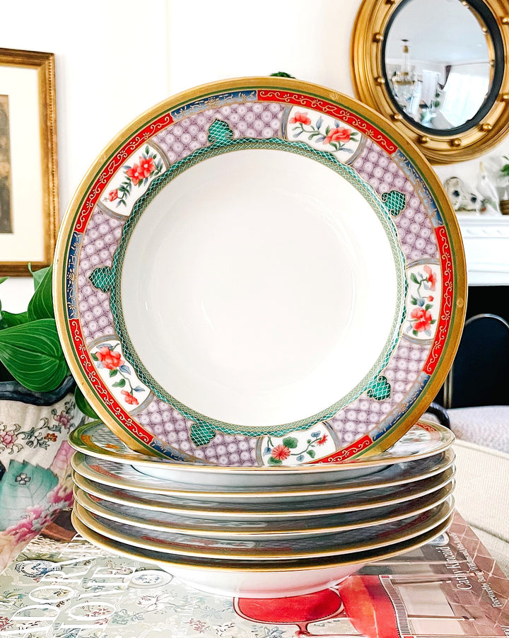 Vintage Christian Dior Byzantium Rim Soup Bowls