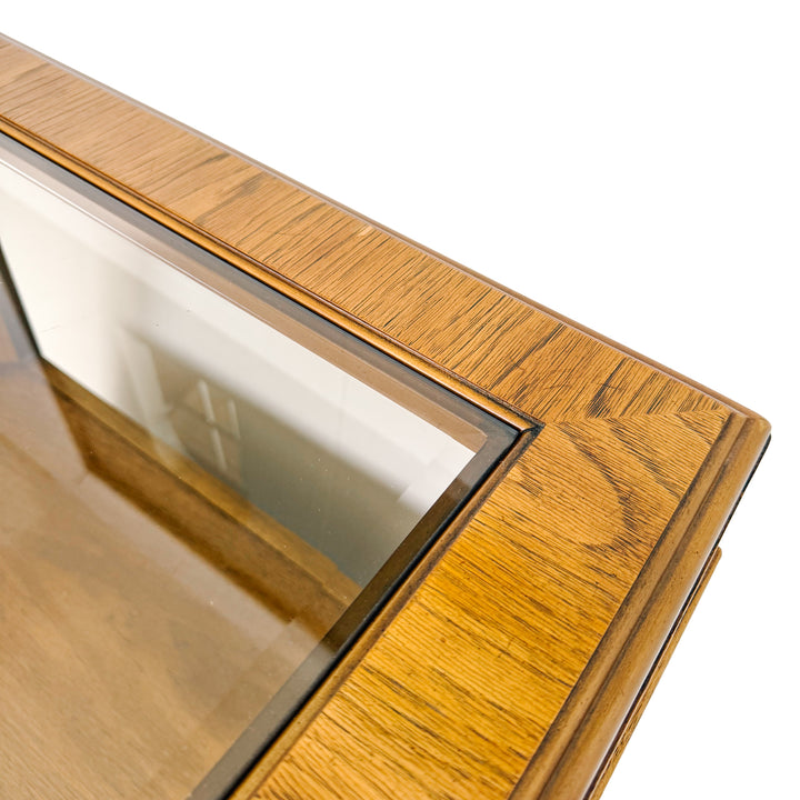 Vintage Drexel Accolade Campaign Style Nightstands / End Tables