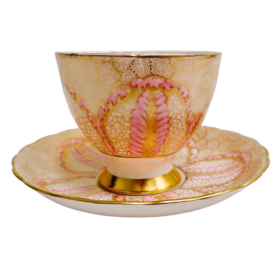 RARE FIND VINTAGE TUSCAN FINE ENGLISH BONE CHINA newest TEACUP & SAUCER (NUMBERED 0993)