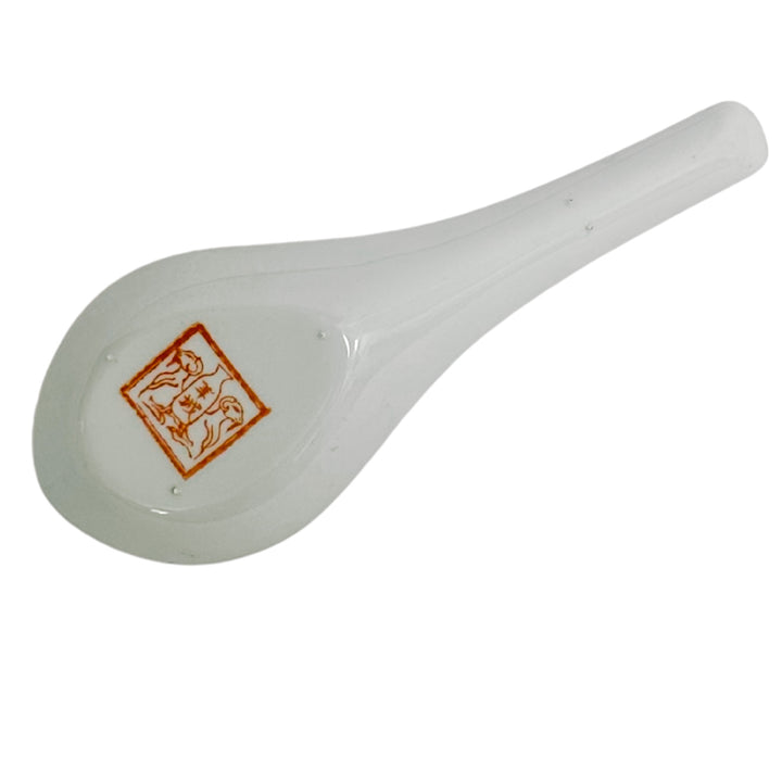 Mid-Century Famille Rose Canton Rice Bowls With Spoons
