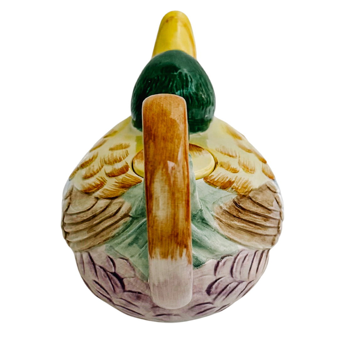 Vintage Fitz and Floyd Mallard Duck Teapot