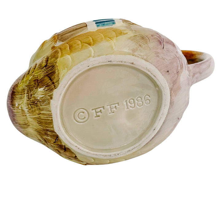 Vintage Fitz and Floyd Mallard Duck Teapot