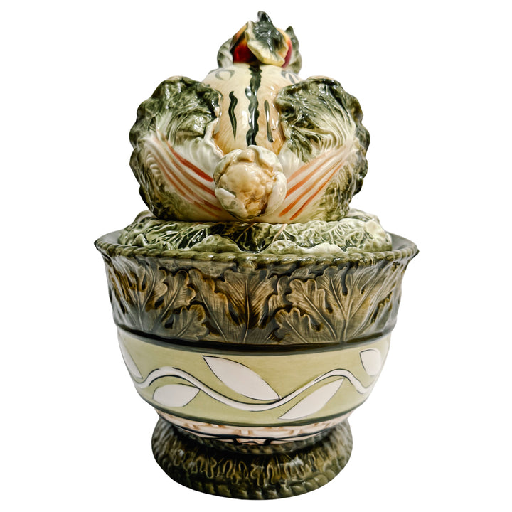 Vintage Fitz and Floyd Vista Bella Rabbit Tureen with Lid