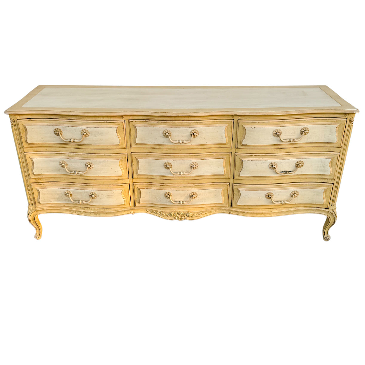 1960 Henredon French Provincial Louis XV Dresser – House of Andaloo 1960 Henredon French Provincial Louis XV Dresser – House of Andaloo