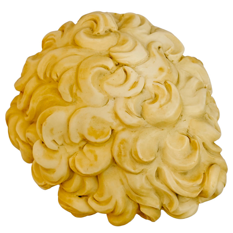 Vintage Italian A. Santini Michelangelo’s David Bust Sculpture on Composite Stone Base