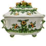 Vintage Italian Capodimonte Porcelain Lidded Box