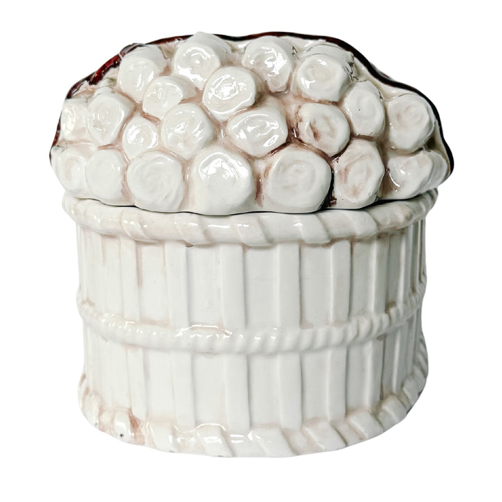 Vintage Italian Majolica Asparagus Lidded Tureen by Meiselman