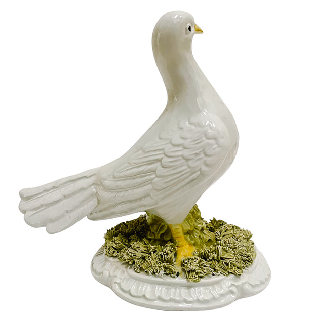 Vintage Italian Porcelain Dove Figurine