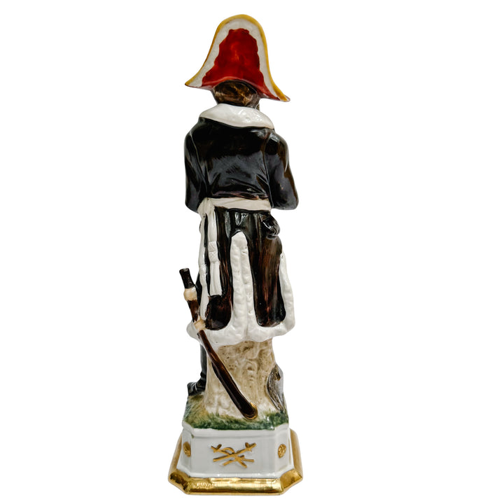 Vintage Italian Porcelain Napoleonic Soldier Figurines by Di Pietro
