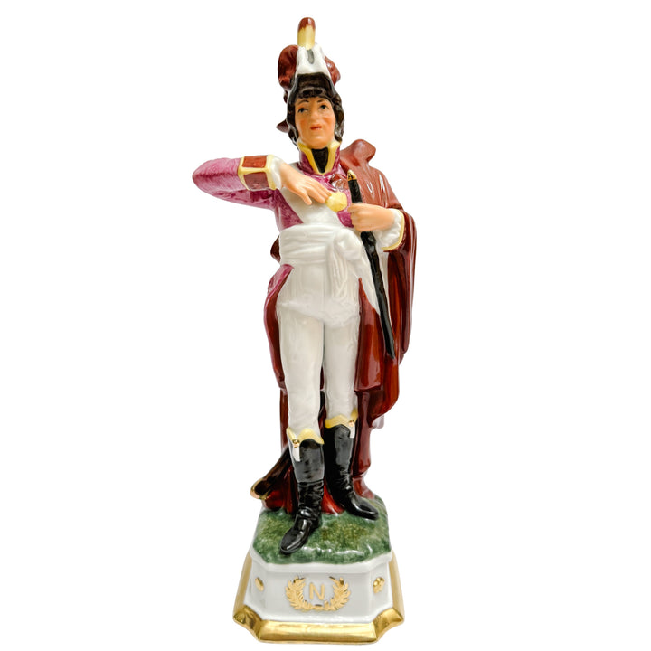 Vintage Italian Porcelain Napoleonic Soldier Figurines by Di Pietro