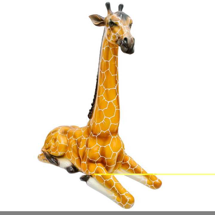 Vintage Large Scale Italian Capodimonte Porcelain Giraffe Sculpture