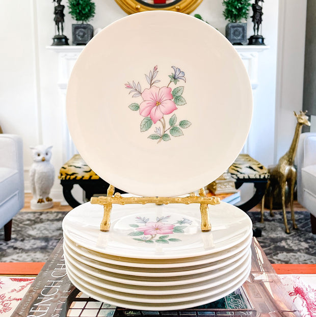 Vintage Lenox Cynthia Dessert Plates Set