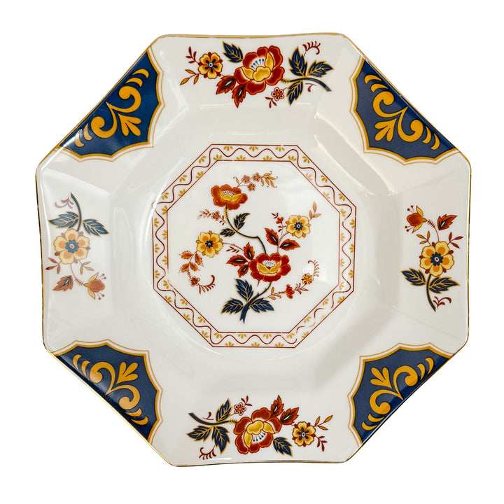Vintage Mikasa Far East Imari Octagonal Dinnerware Set for 8