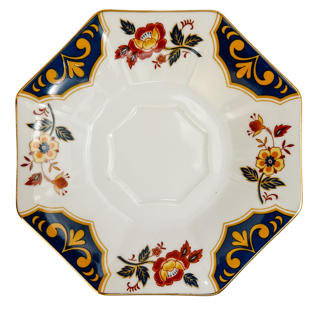 Vintage Mikasa Far East Imari Octagonal Dinnerware Set for 8