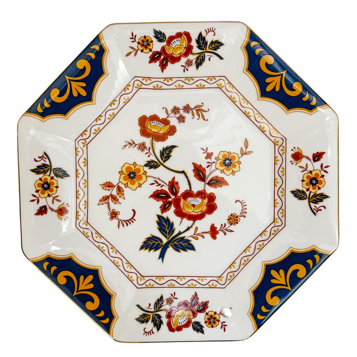 Vintage Mikasa Far East Imari Octagonal Dinnerware Set for 8