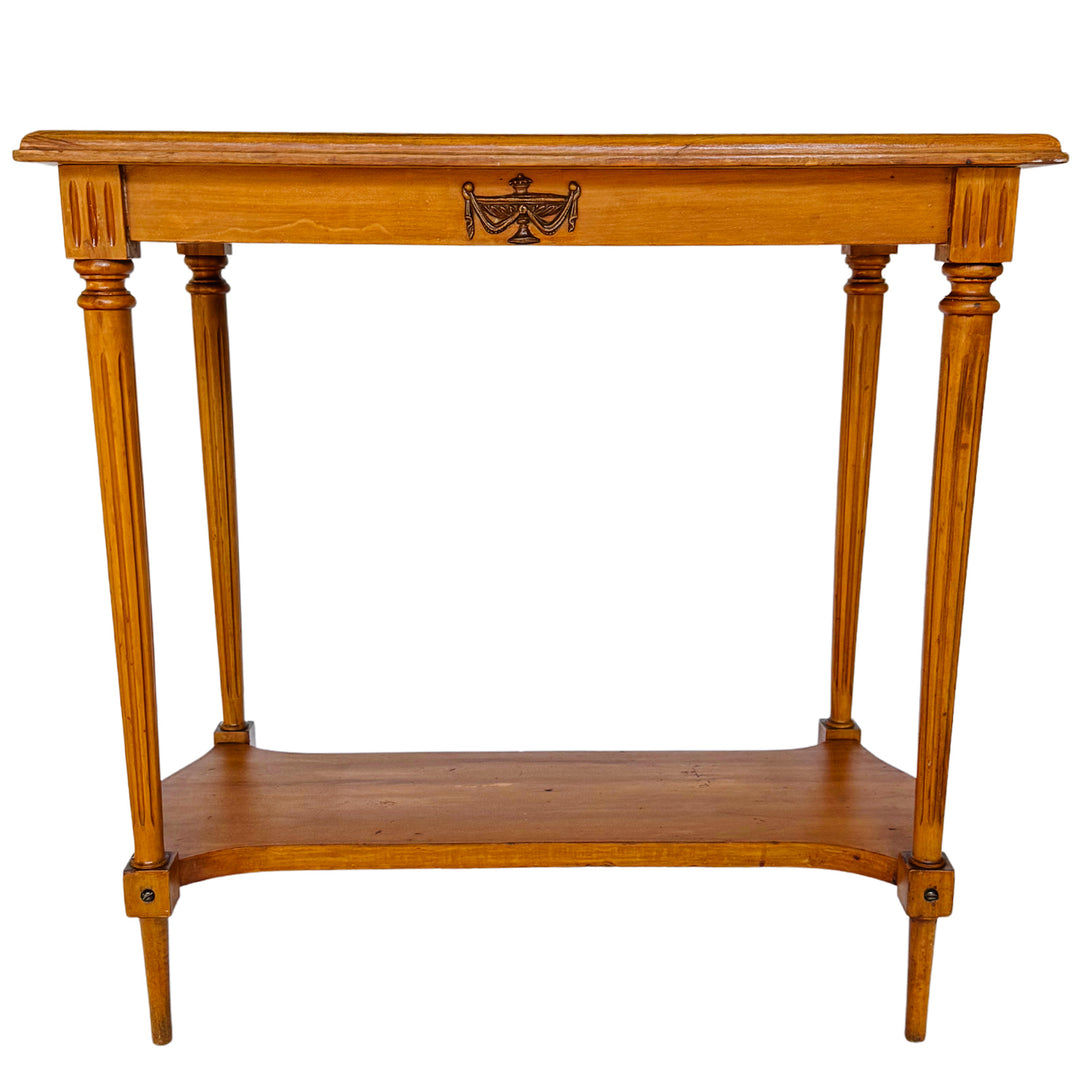 Vintage Neoclassical French Louis XVI Style Revival Side Table