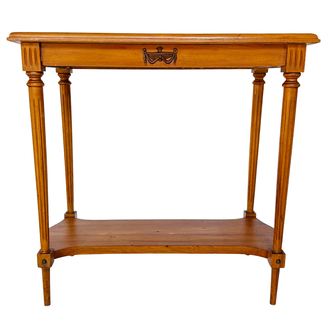 Vintage Neoclassical French Louis XVI Style Revival Side Table