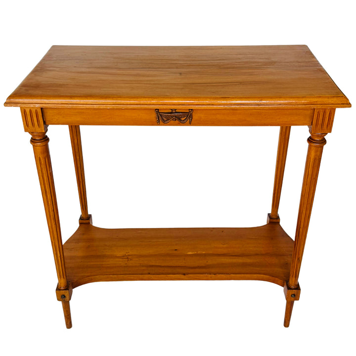 Vintage Neoclassical French Louis XVI Style Revival Side Table