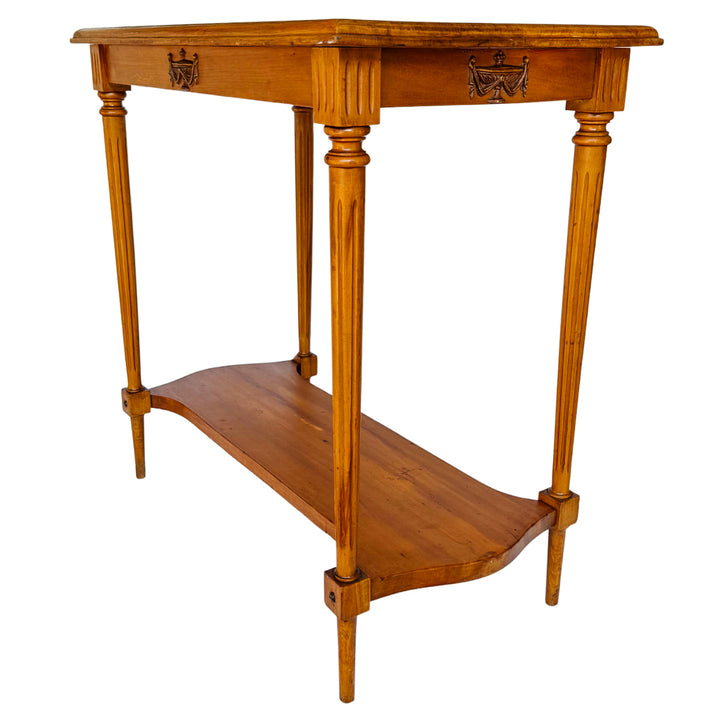 Vintage Neoclassical French Louis XVI Style Revival Side Table