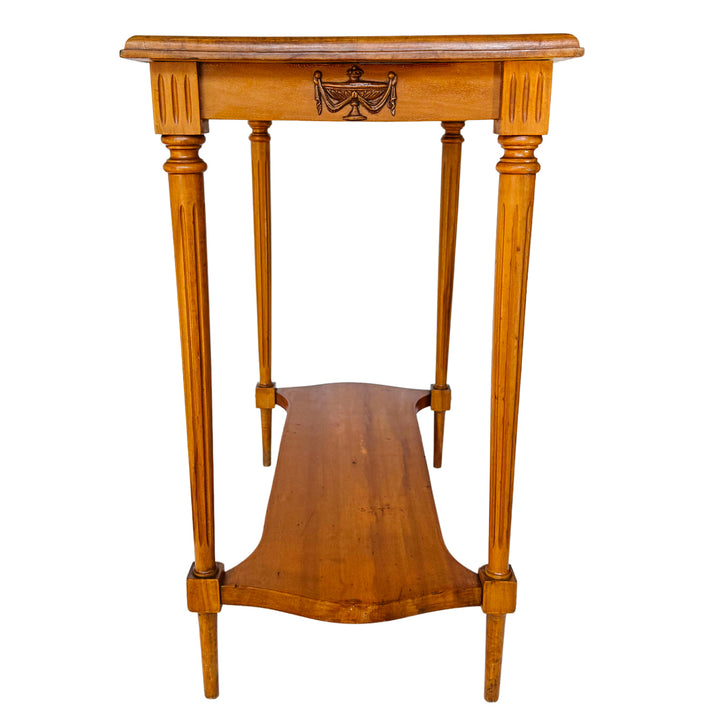 Vintage Neoclassical French Louis XVI Style Revival Side Table