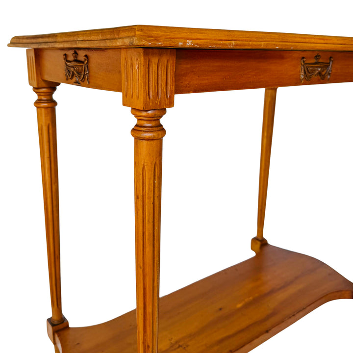 Vintage Neoclassical French Louis XVI Style Revival Side Table
