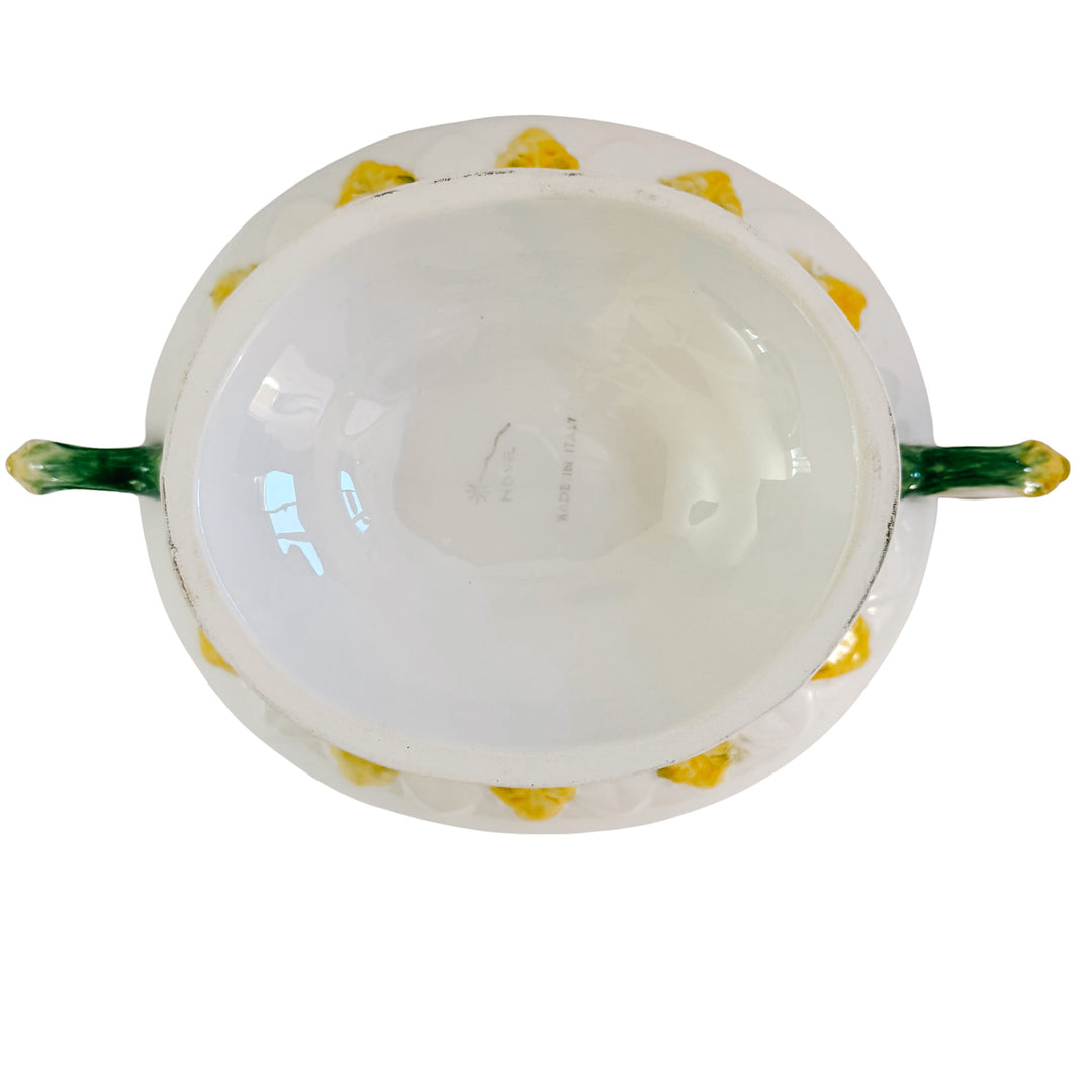 Vintage Nove Italy Lidded Soup Tureen With Ladle