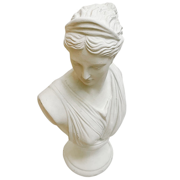 Vintage Plaster Bust of Goddess Diana of Versailles