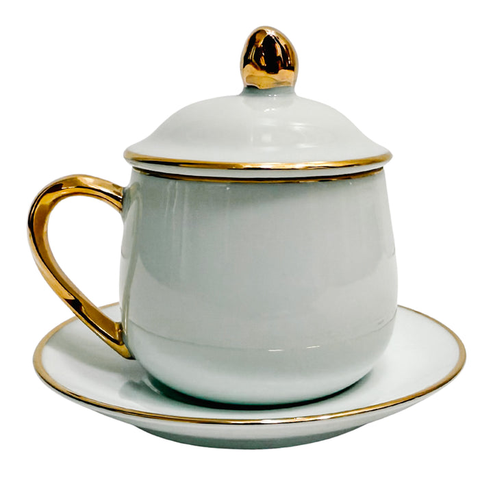 Vintage Pots De Creme Set by Andrea by Sadek