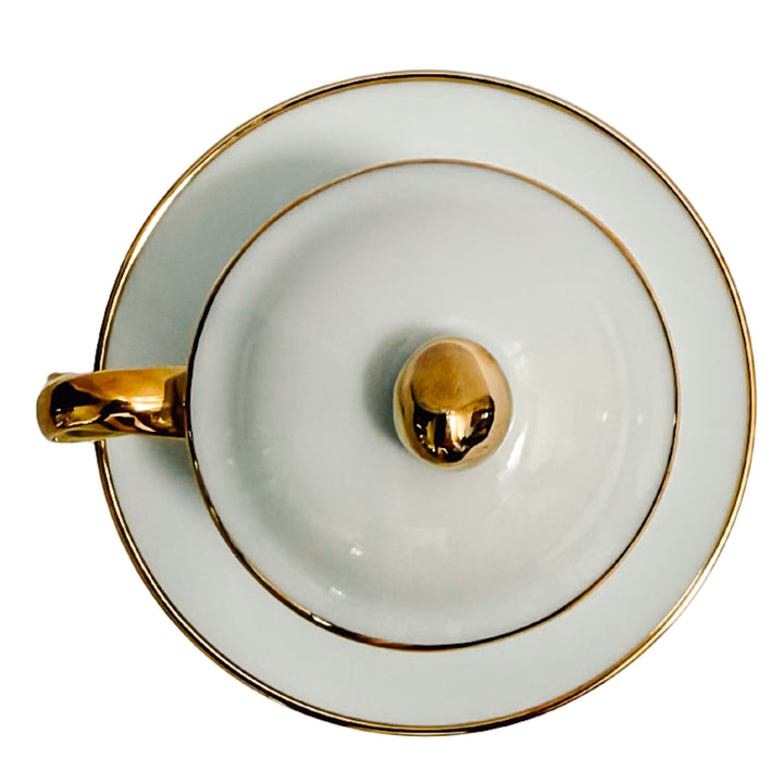 Vintage Pots De Creme Set by Andrea by Sadek
