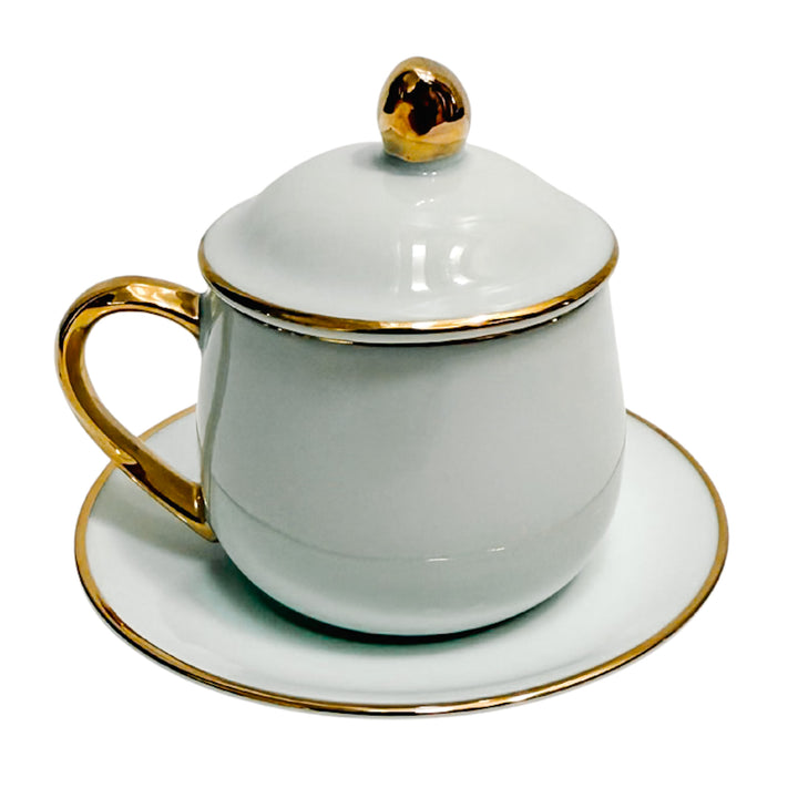 Vintage Pots De Creme Set by Andrea by Sadek