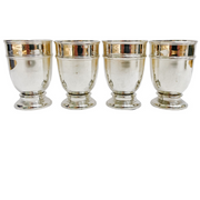 Vintage Silver Plated Mint Julep Cups