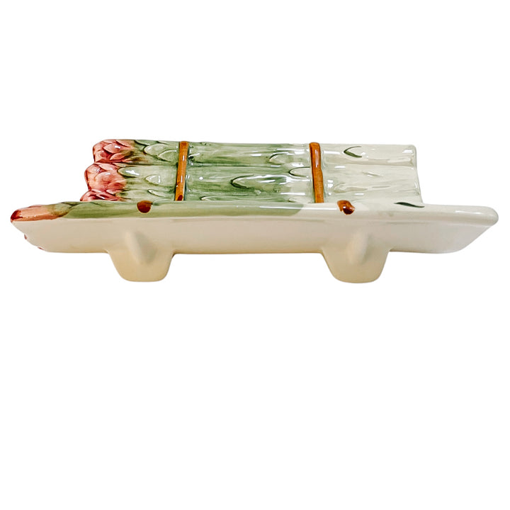 Vintage Small Olfaire Portugal Asparagus Platter