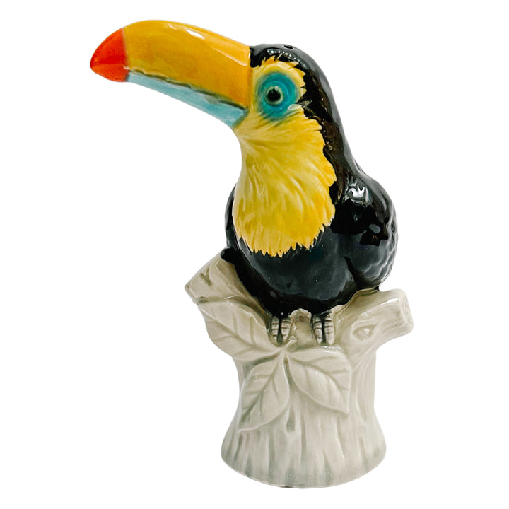 Vintage Japanese Porcelain Toucan Salt & Pepper Shakers