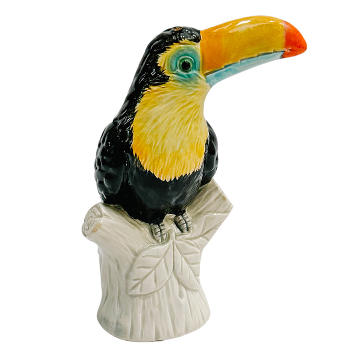 Vintage Japanese Porcelain Toucan Salt & Pepper Shakers