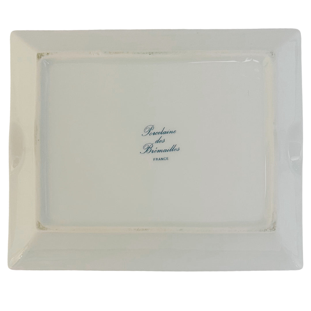 Vintage Porcelaine Des Brémailles French Partridge Ashtray